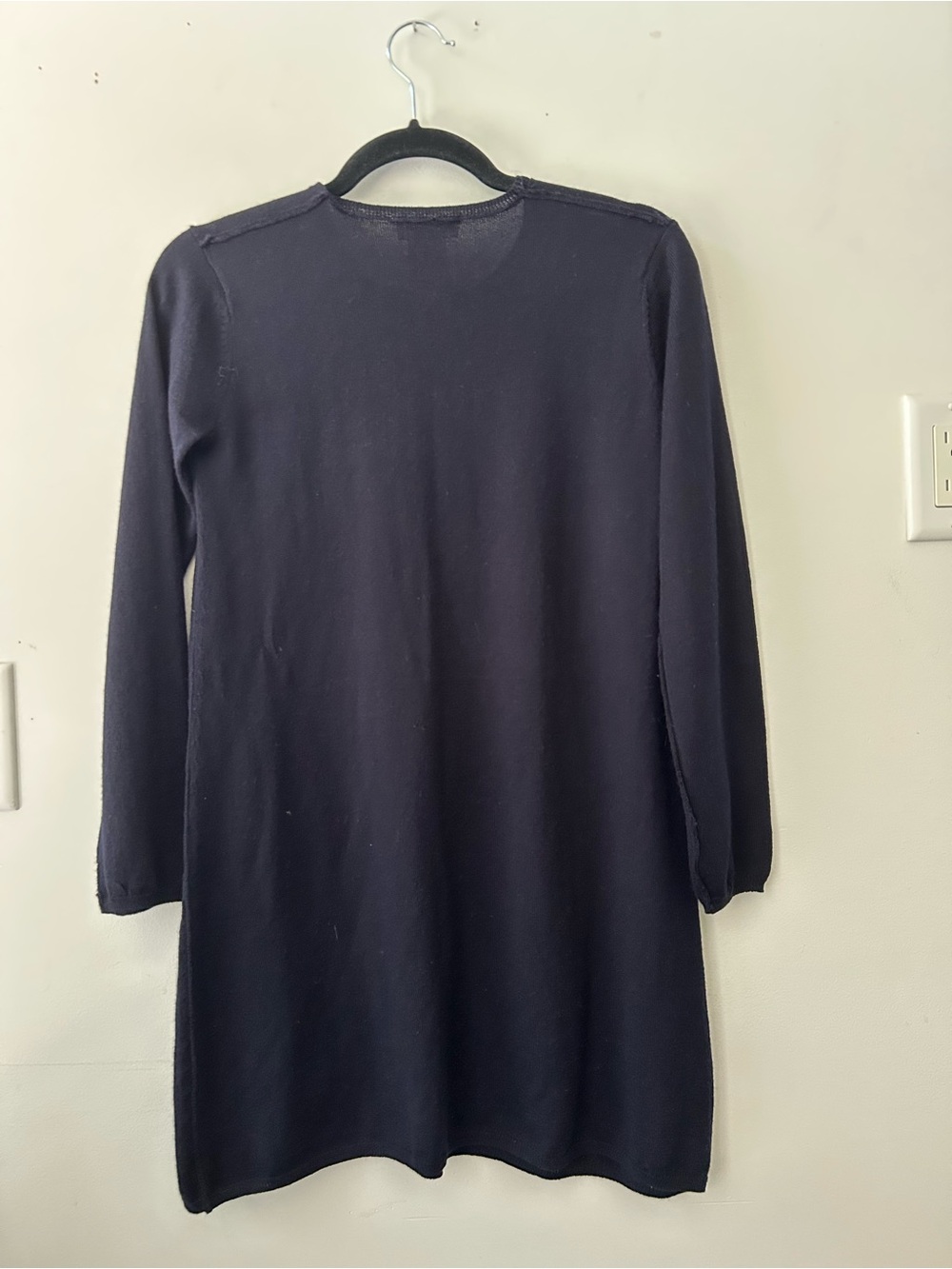 Vintage Sonia Rykel Long Sleeve Doll Applique Dress Sweater Top - Picture 7 of 9